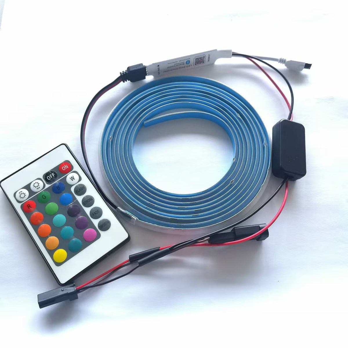 TESERY RGB LED Frunk Light Strip for Tesla Model 3, Y, S & X