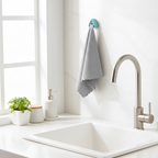 Towel plug holder used in kitchen
